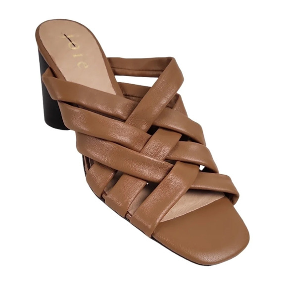 Joie LUZ CRISSCROSS MULE IN COGNAC - Picture 1 of 6